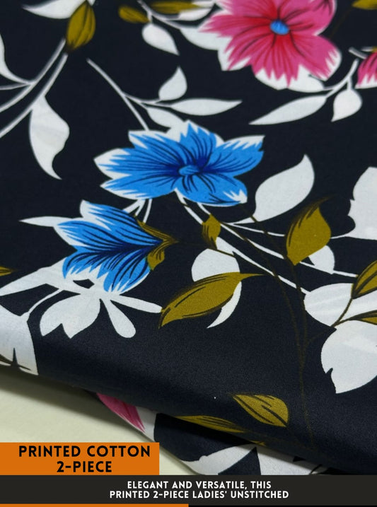 2 Piece Printed Summer Cotton