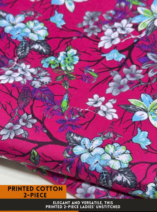 2 Piece Printed Summer Cotton