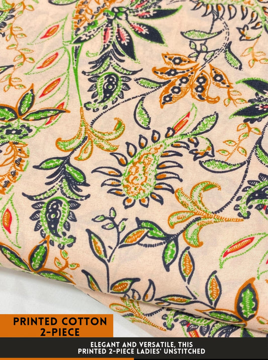 2 Piece Printed Summer Cotton