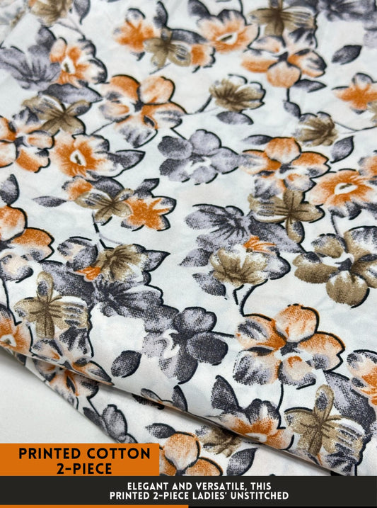 2 Piece Printed Summer Cotton