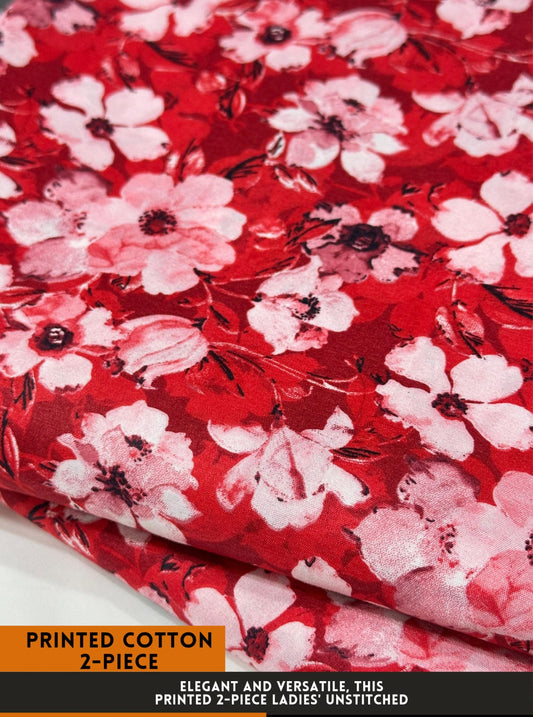 2 Piece Printed Summer Cotton